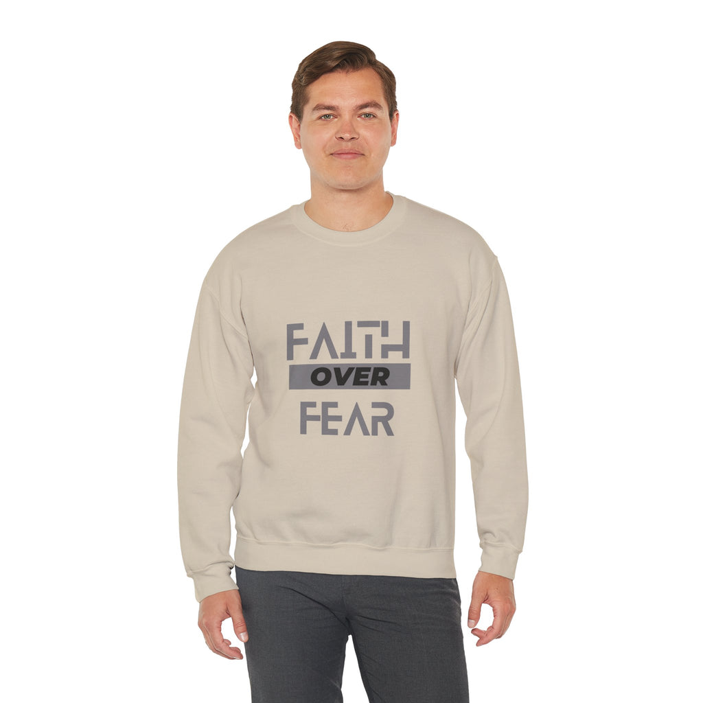 Faith Over Fear Crewneck Sweatshirt