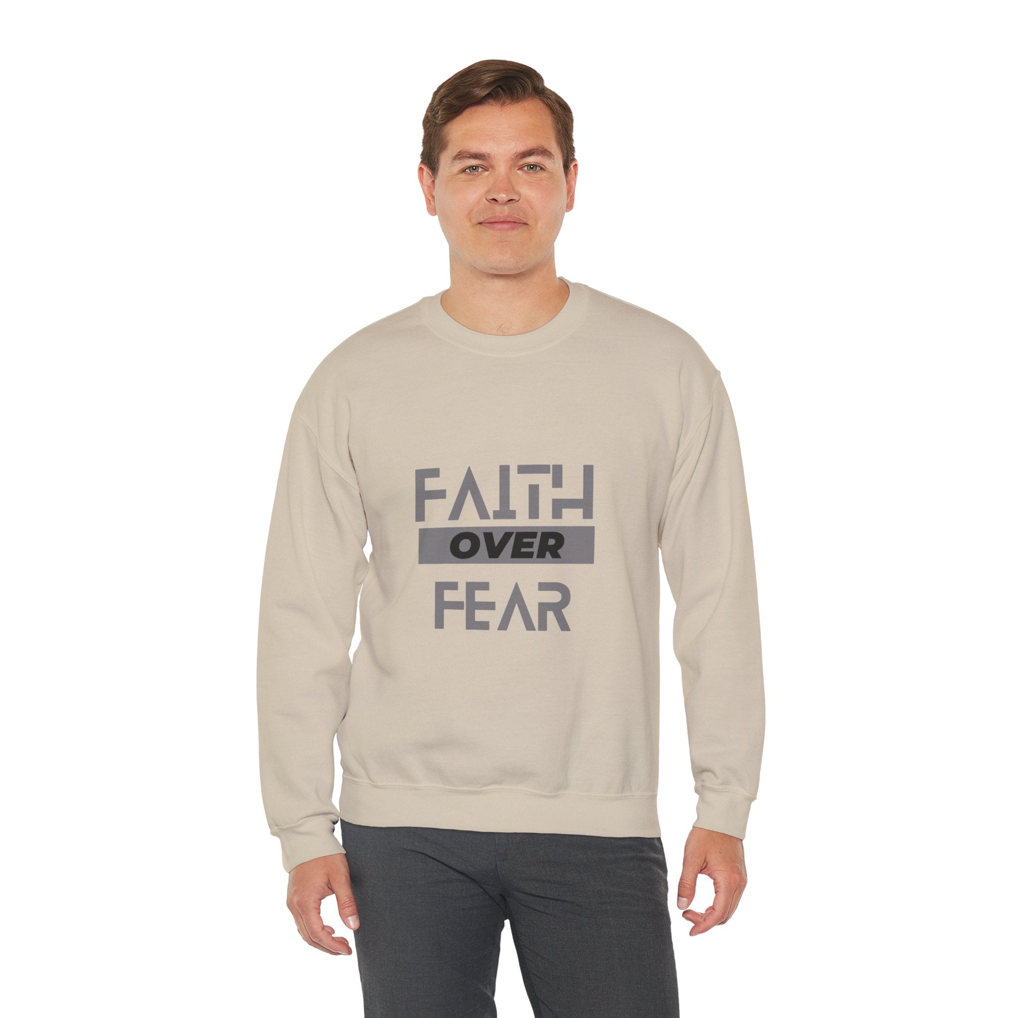 Faith Over Fear Crewneck Sweatshirt