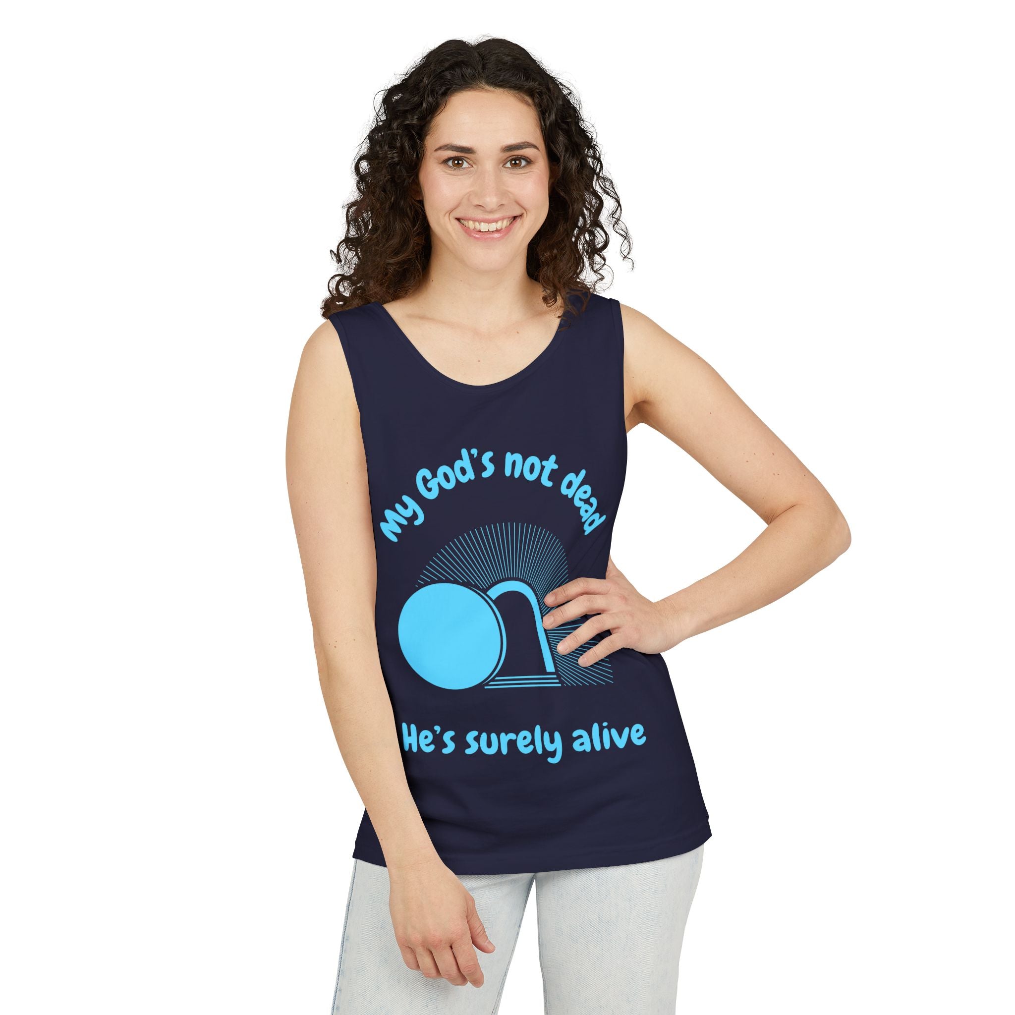 God's Not Dead Garment-Dyed Tank Top