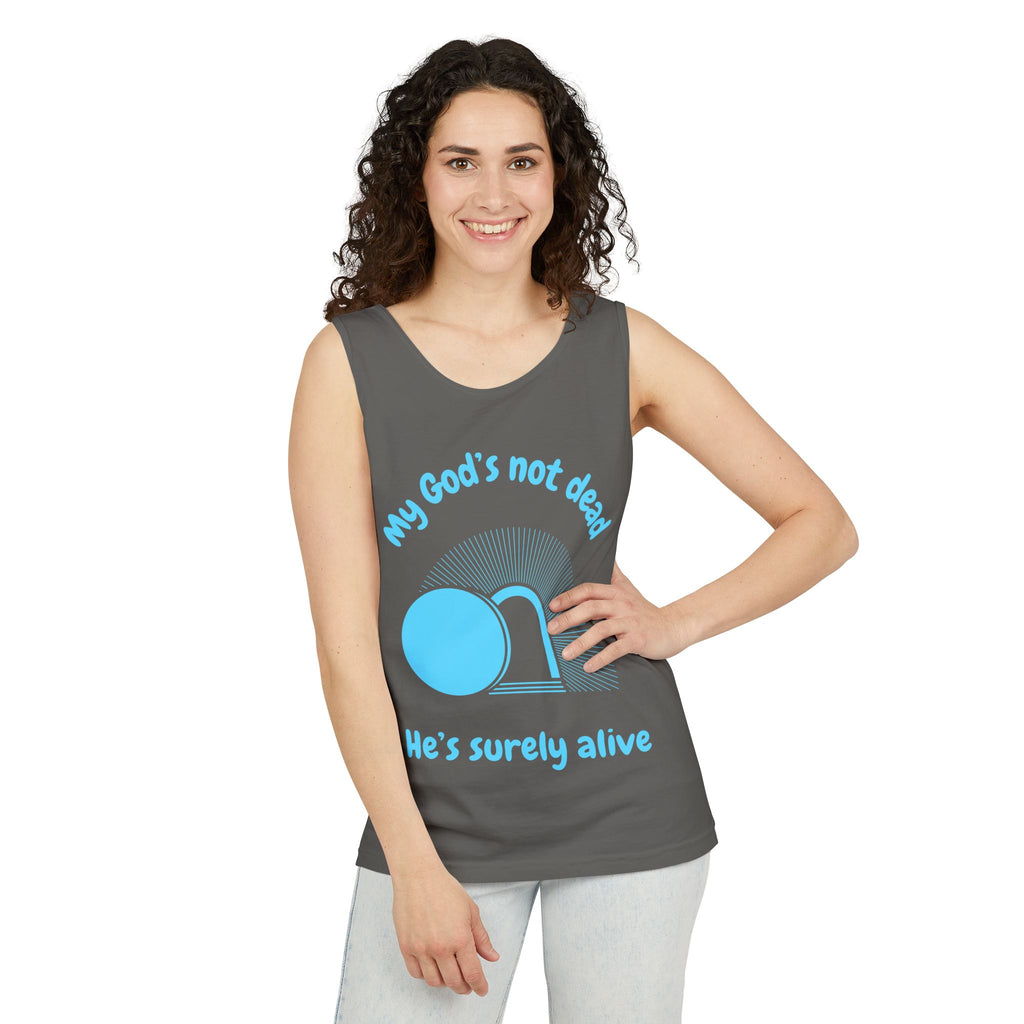 God's Not Dead Garment-Dyed Tank Top