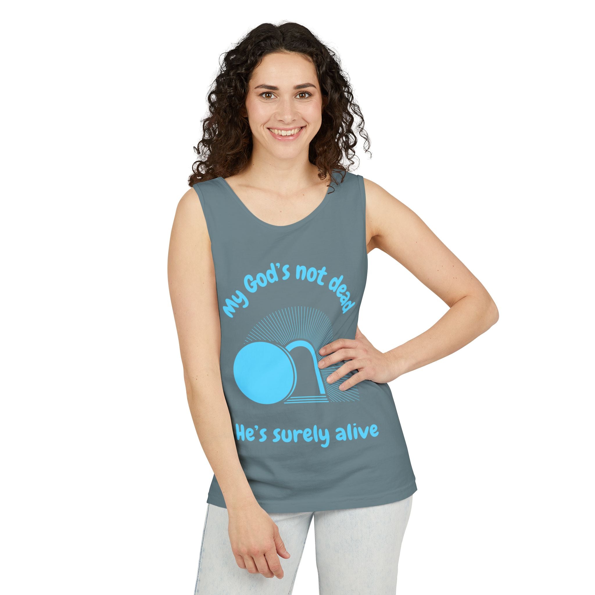 God's Not Dead Garment-Dyed Tank Top