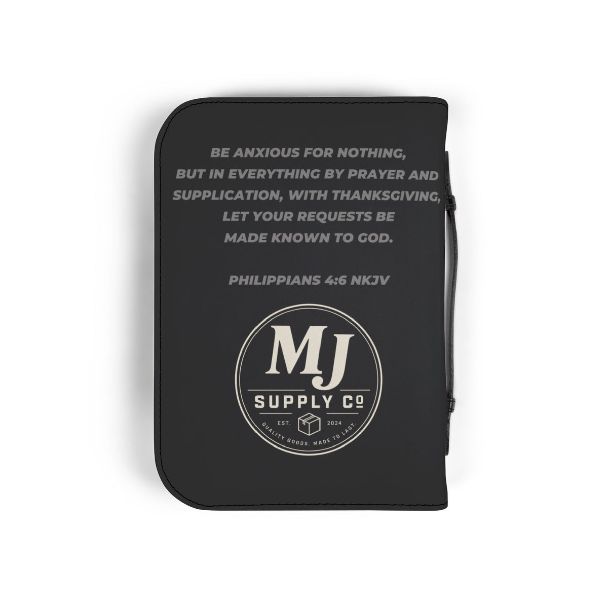 Faith Over Fear Zippered Bible Cover